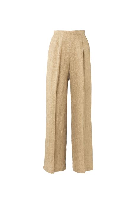 Pantalone linen lurex FORTE FORTE | Pantaloni | 12025MYPANTS3067